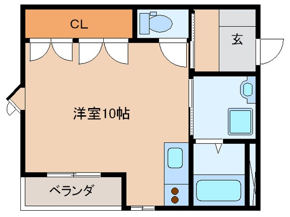 イーストサイドⅢの物件間取画像